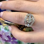 Signature Estate Art Deco Inspired Engagement Ring 801-00213
