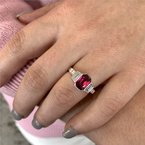 Moses Signature Ruby Ring 200-07052