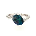 Moses Signature Black Opal Ring 200-06898