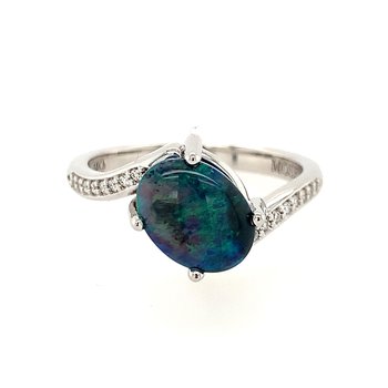 Black Opal Ring 200-06898