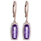 Wear-EVERY-Where Amethyst Earrings 210-00348