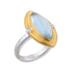 Lika Behar Sky Aquamarine Ring 650-648416