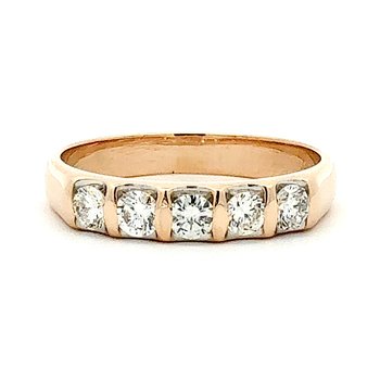 5-Stone Diamond Anniversary Band 802-00238