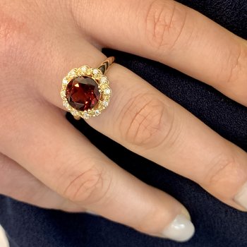 Garnet Ring 200-07065