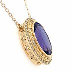 Moses Signature Tanzanite Necklace 230-00385