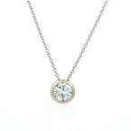 Moses Signature Diamond Solitaire Necklace 160-14679