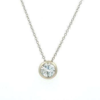 Diamond Solitaire Necklace 160-14679