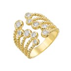 Gumuchian "Nutmeg" Cuff Ring 130-00135