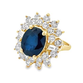Blue Sapphire Ring 800-05392