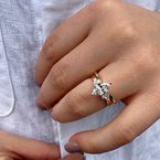 Moses Signature Diamond Wedding Band Wrap 110-25737