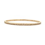 Moses Signature Diamond Flex Bangle 170-03723