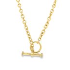Moses Signature Chain with Diamond Toggle Clasp 430-31013