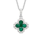 Wear-EVERY-Where Emerald Necklace 230-00499