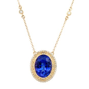 Tanzanite Necklace 230-00385