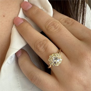 The Original Halo Engagement Ring 801-00277