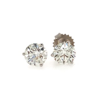 1.90 Carat TW Diamond Stud Earrings 150-16795