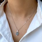 Wear-EVERY-Where Aquamarine Necklace 230-00562