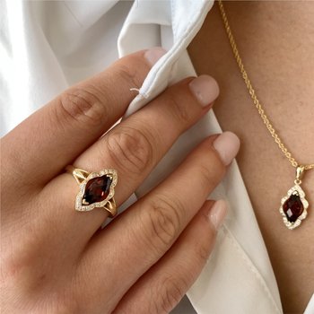 Garnet Ring 200-07120