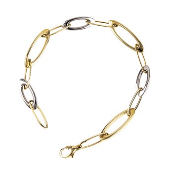 Oval Link Bracelet 440-09036