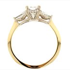 Moses Signature Hidden Halo Engagement Ring 100-04452