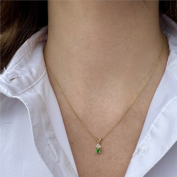 Tsavorite Garnet Necklace 230-00563