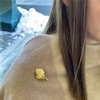 Signature Estate Conch Shell Pin Signed "Kurt Wayne" 800-04427