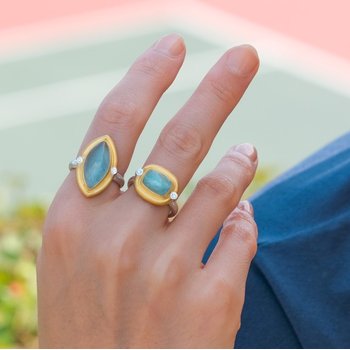 Sky Aquamarine Ring 650-648416